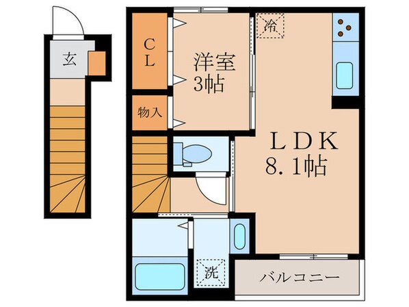 仮）D-room野沢４丁目の物件間取画像